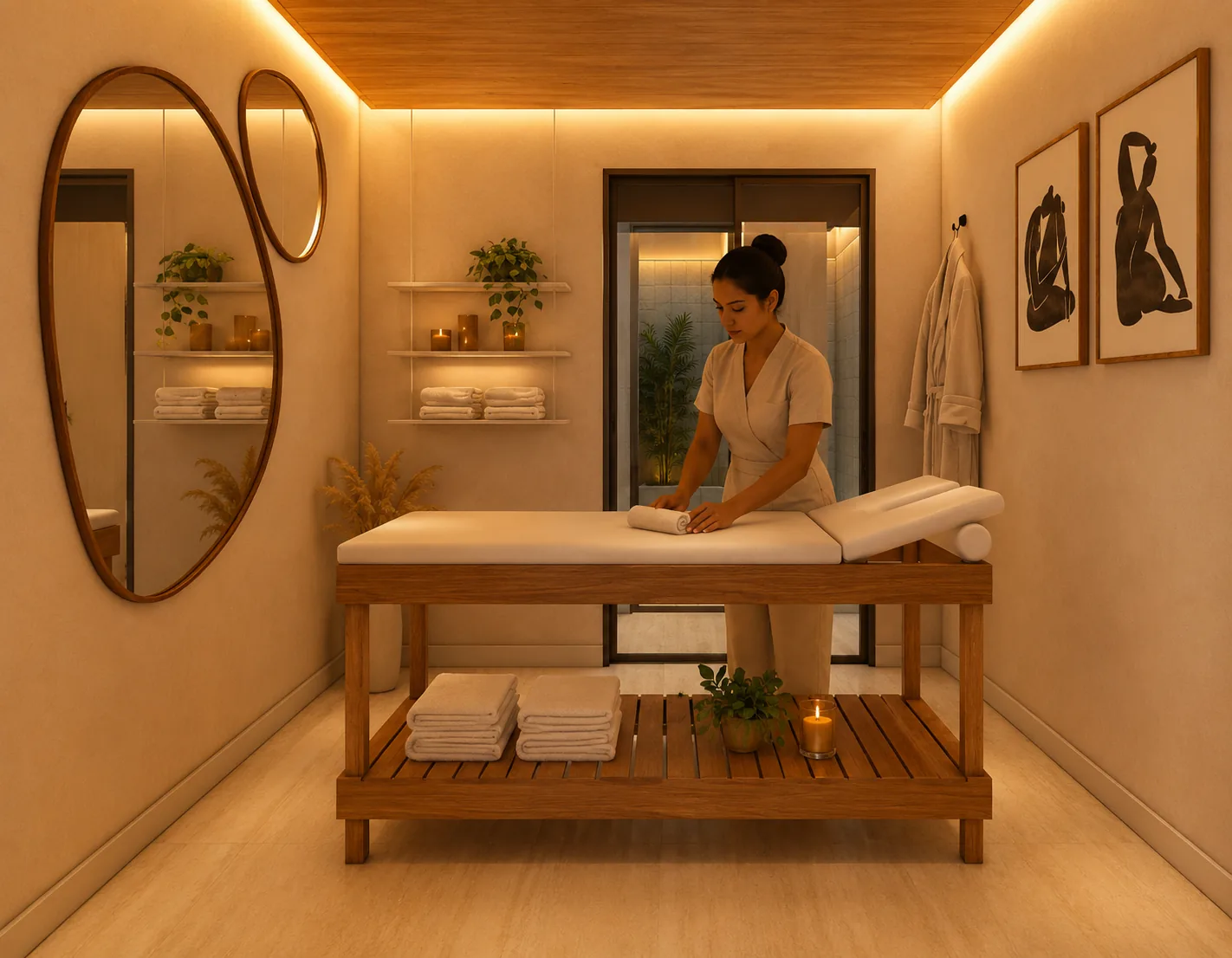 Sala de massagem